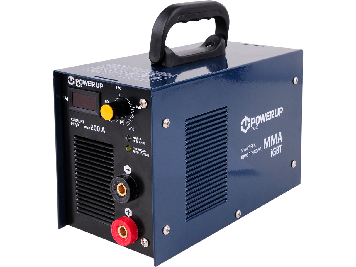 73203 MMA IGBT 200A INVERTERES HEGESZTŐGÉP POWER UP