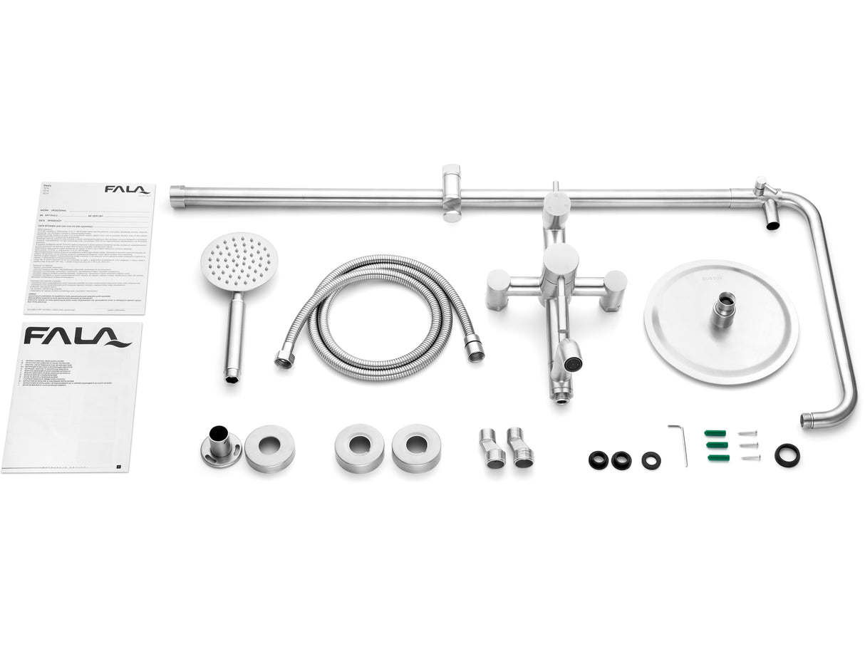 COLOANA DUS OTEL FALA 75663 INOXIDABIL STEELY 2