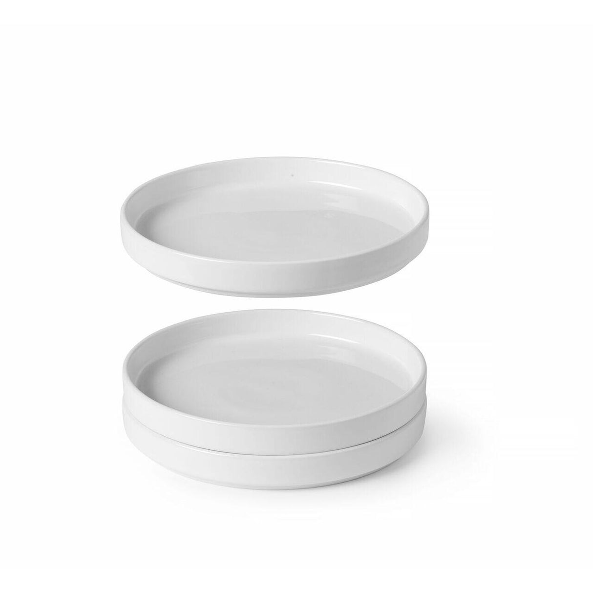 Platou cu margine înaltă Oslo, HENDI, albă, ⌀240x(H)26mm