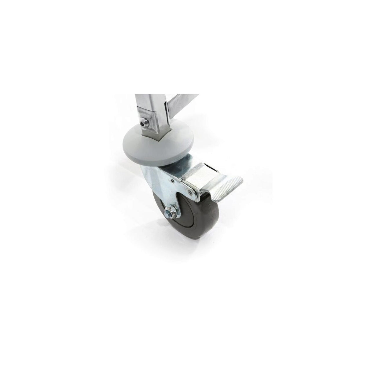 Carucior pentru debarasare tavi, cu roti, capacitate dubla 2 x 15 tavi GN 1/1 (530x325 mm), Hendi, compact, din inox, 798x610x(H)1710mm