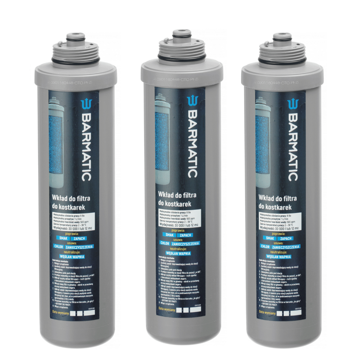 Cartus filtrant pentru Filtru de apă 9.0, Barmatic