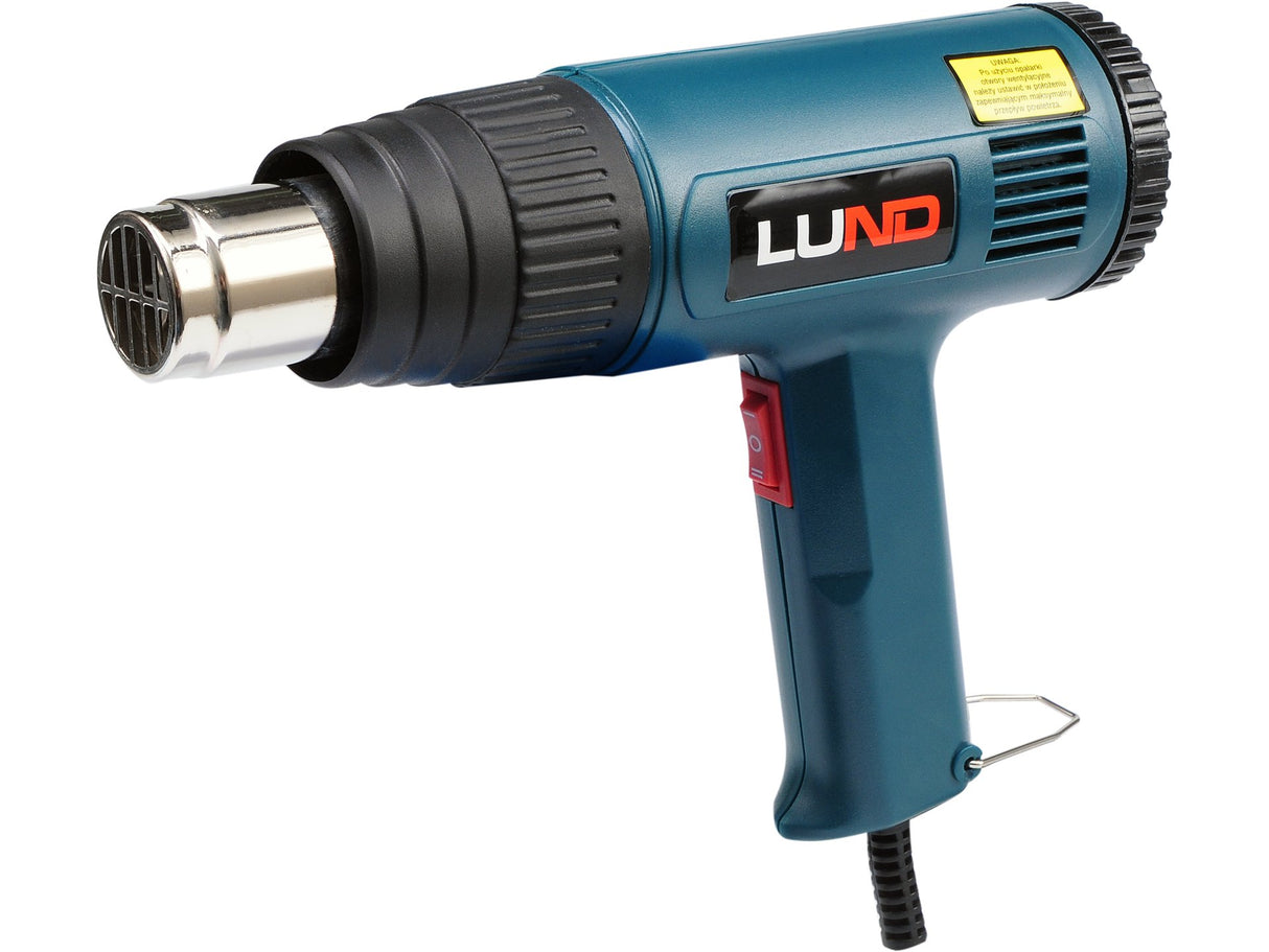LUND 79318 HŐLÉGES PISZTOLY 2000W + TARTOZÉKOK