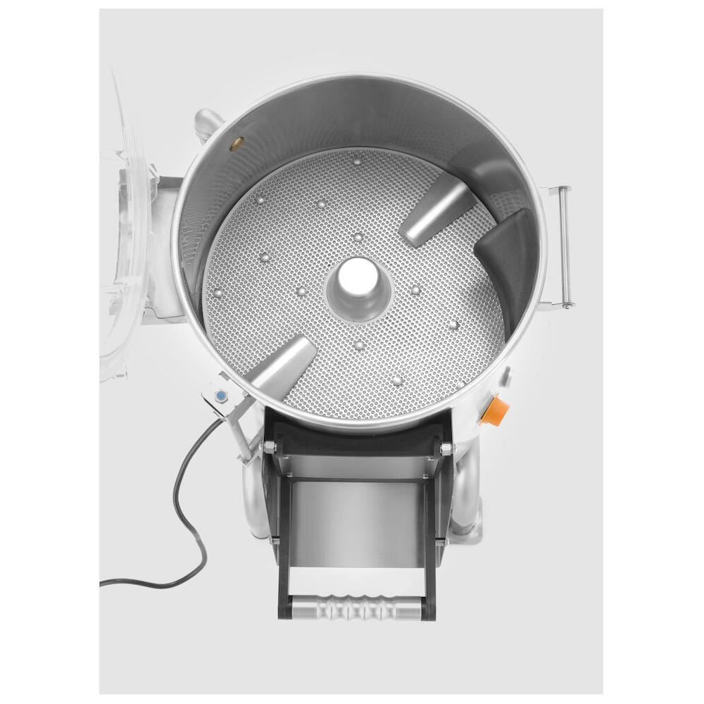 Masina pentru curatat cartofi, cap. 18kg/28L, productivitate 240-360kg/h,1100W, 220v, 622x540x(h)997mm