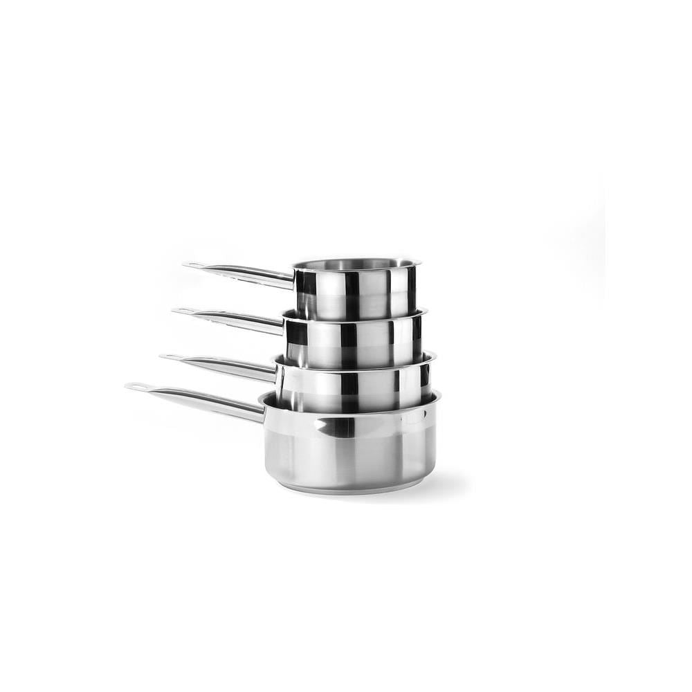 Cratita cu coada, 3 Lit, 20 cm diametru x 9 cm inaltime, inox, gama Hendi Profi Line