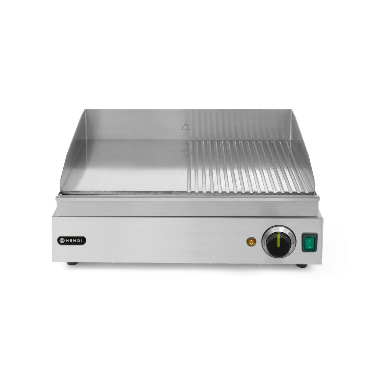 Gratar Profi Line 1/2 neted, 1/2 striat, 230V/2400W, 550x380x(H)240 mm