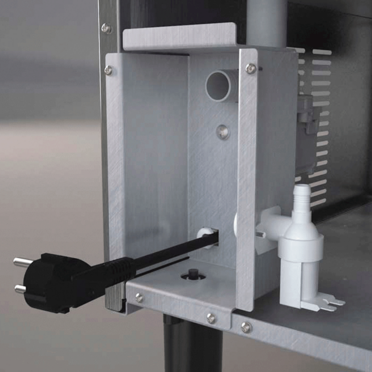 Masina de gheata cu racire pe aer 85 kg/24 h, capacitate 40 kg, Barmatic