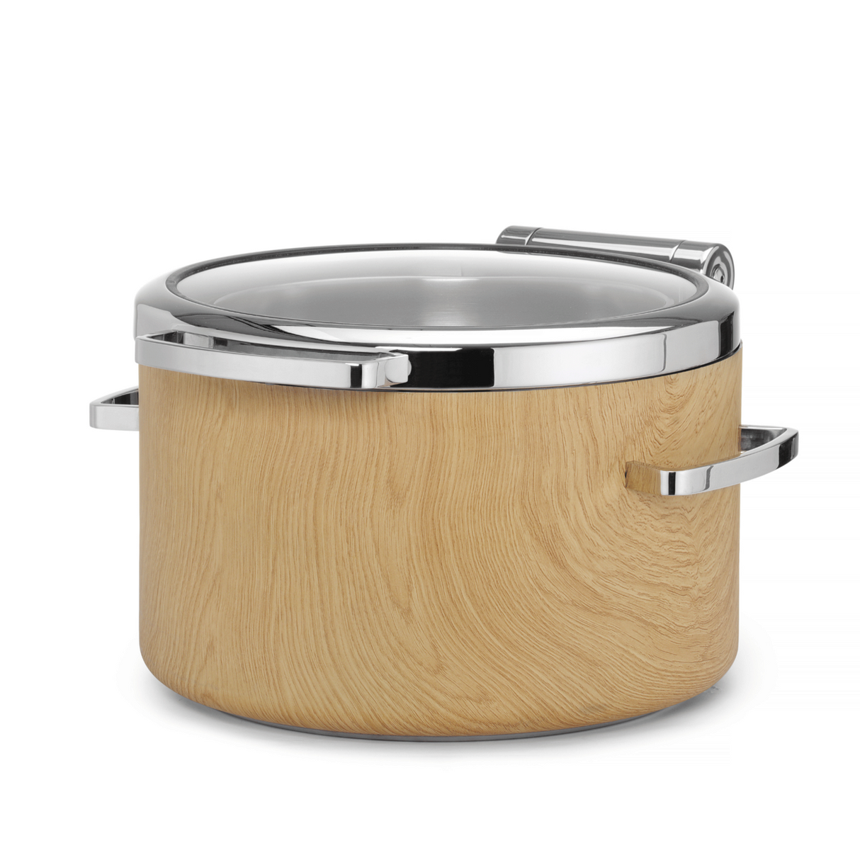 Încălzitor rotund cu inducție De Luxe Madeira 11l cu capac de sticlă, Fine Dine