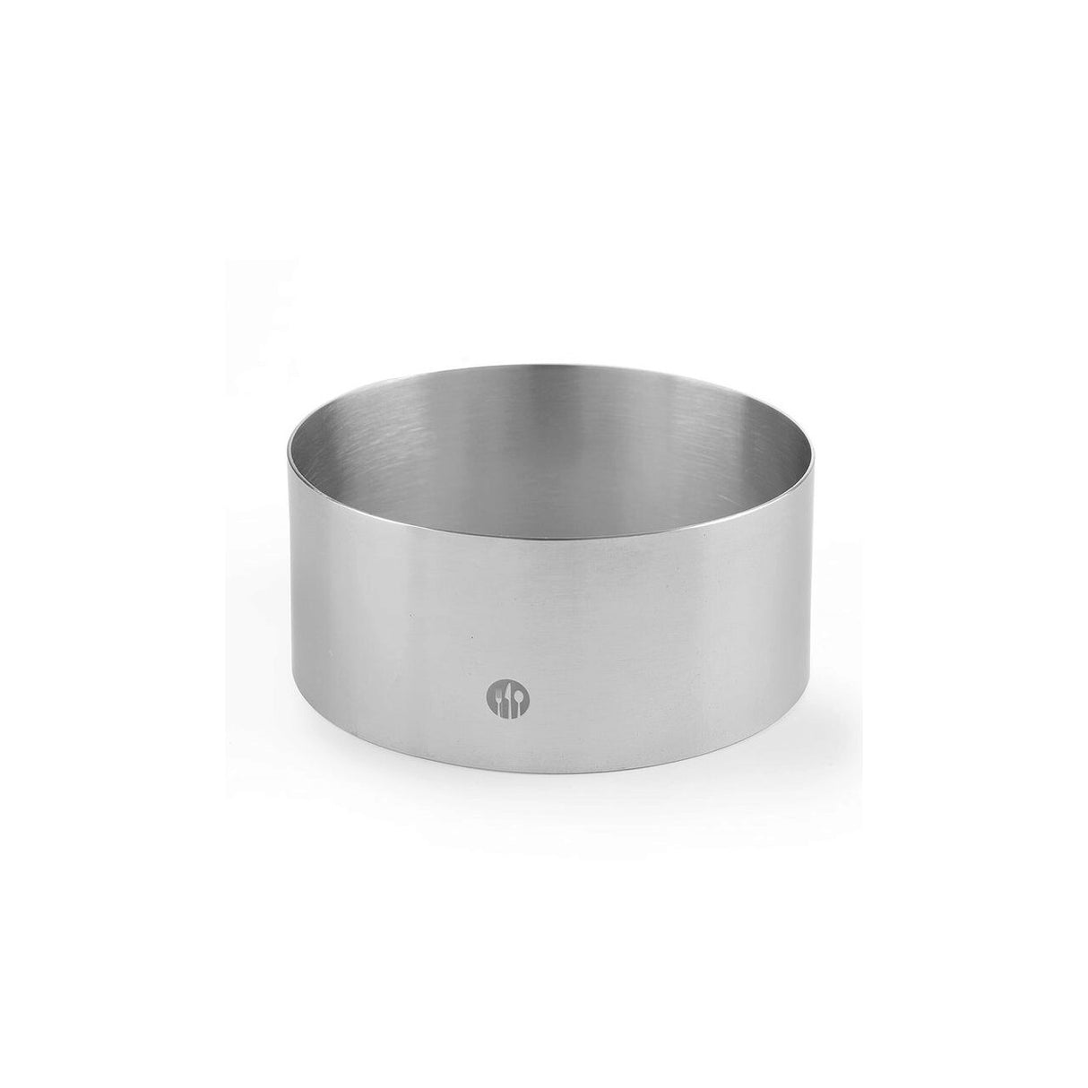 Inel Hendi, otel inoxidabil, pentru conturare prajituri si mancaruri 100x(H)45 mm, potrivit pentru presa cod Hendi 512210