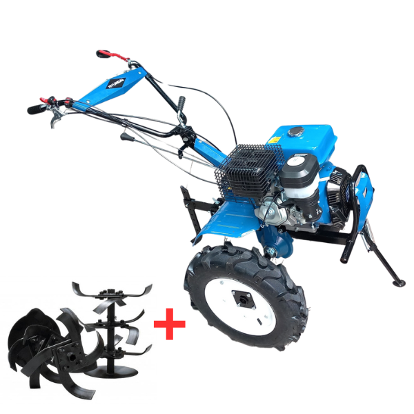 Motocultor Hyundai HY-MC105 ,  14CP, Transmisie prin pinioane , Latime 105 cm , Adancime de frezare 10-30 cm , Motor termic 4T