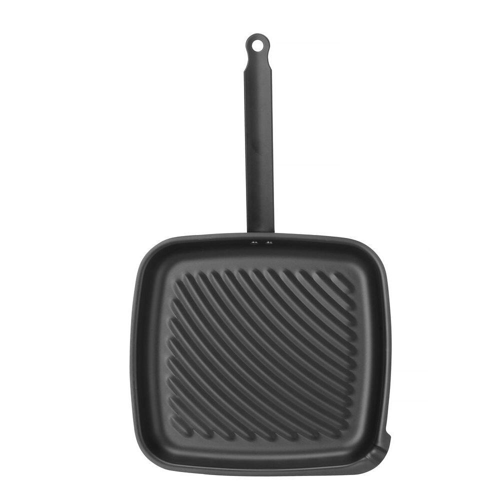 Tigaie patrata, grill, 480x282x(H)80mm