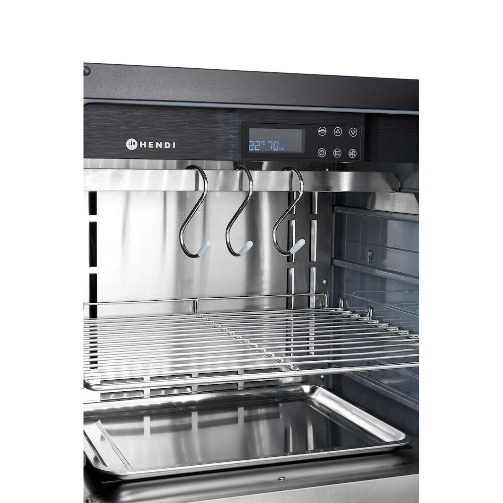 Vitrina maturat carne sub blat, HENDI, 98L, 220-240V/170W, 595x620x(H)830mm