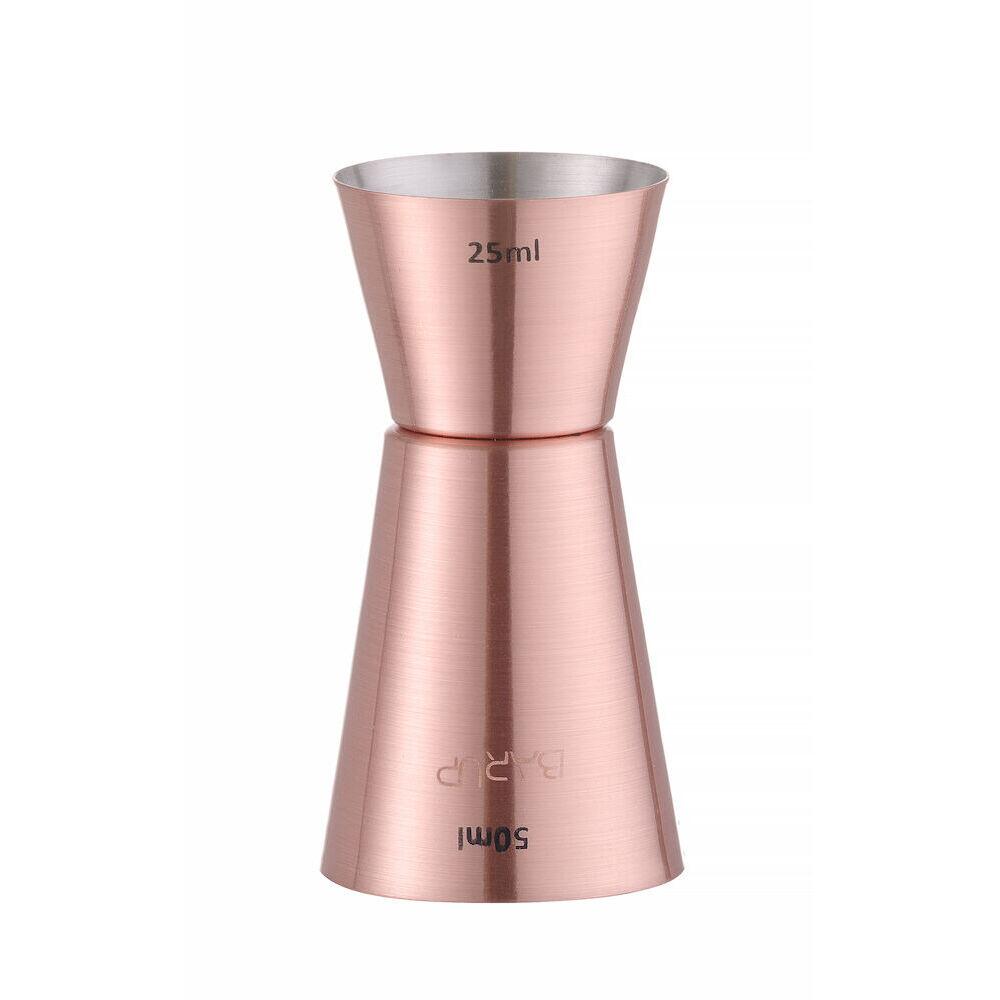 Jigger 25/50 ml, Bar up, Cupru, ø42x(H)86mm