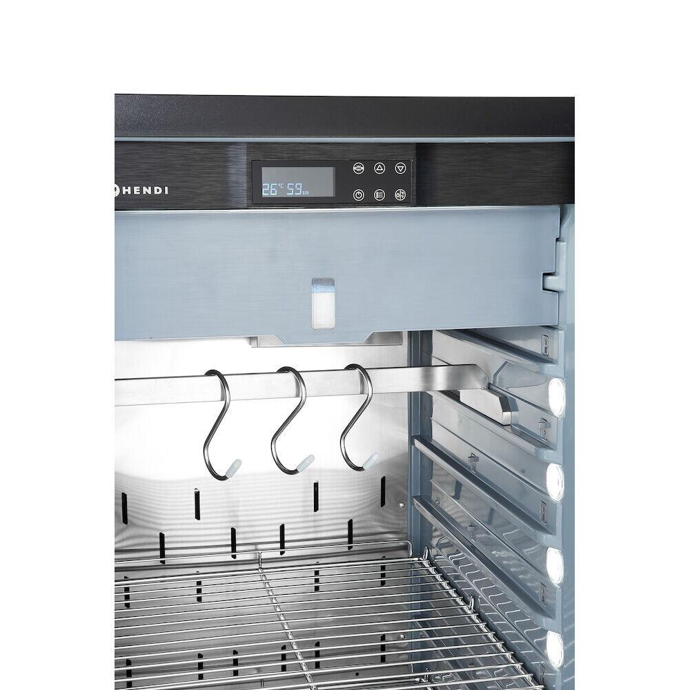 Vitrina de maturat carne HENDI, 233L, 220-240V/170W, 595x760x(H)1270mm