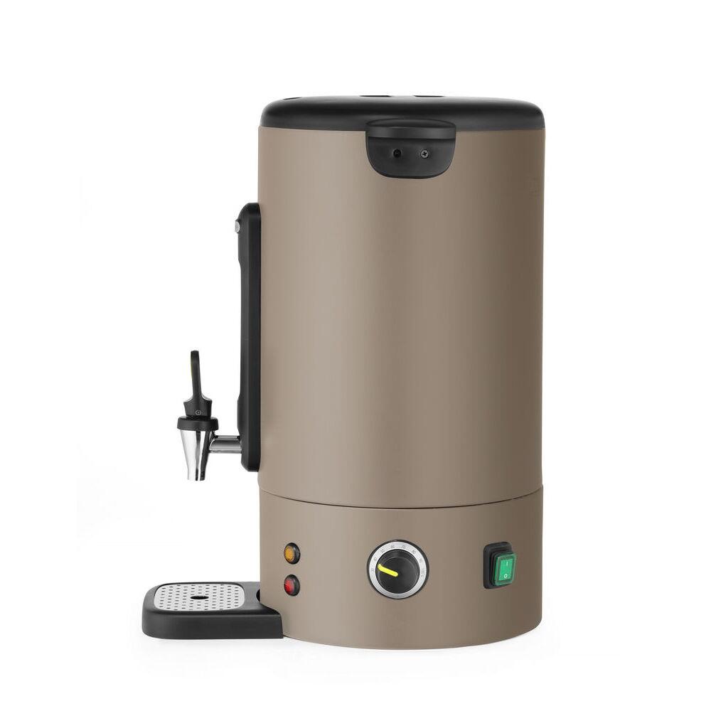 Boiler pentru bauturi calde Taupe mat 16 l, HENDI Uniq, Design de Bronwasser, 220-240V/1650W, 357x380x(H)502mm