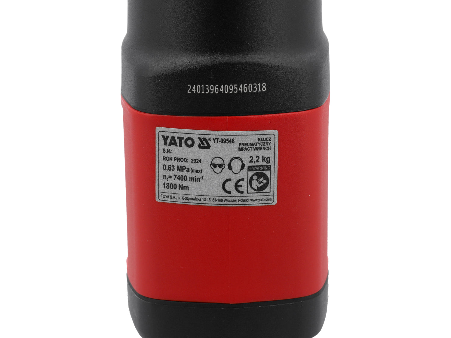 ÜTVECSAVAROZÓ YATO YT-09546 1/2 1800 NM