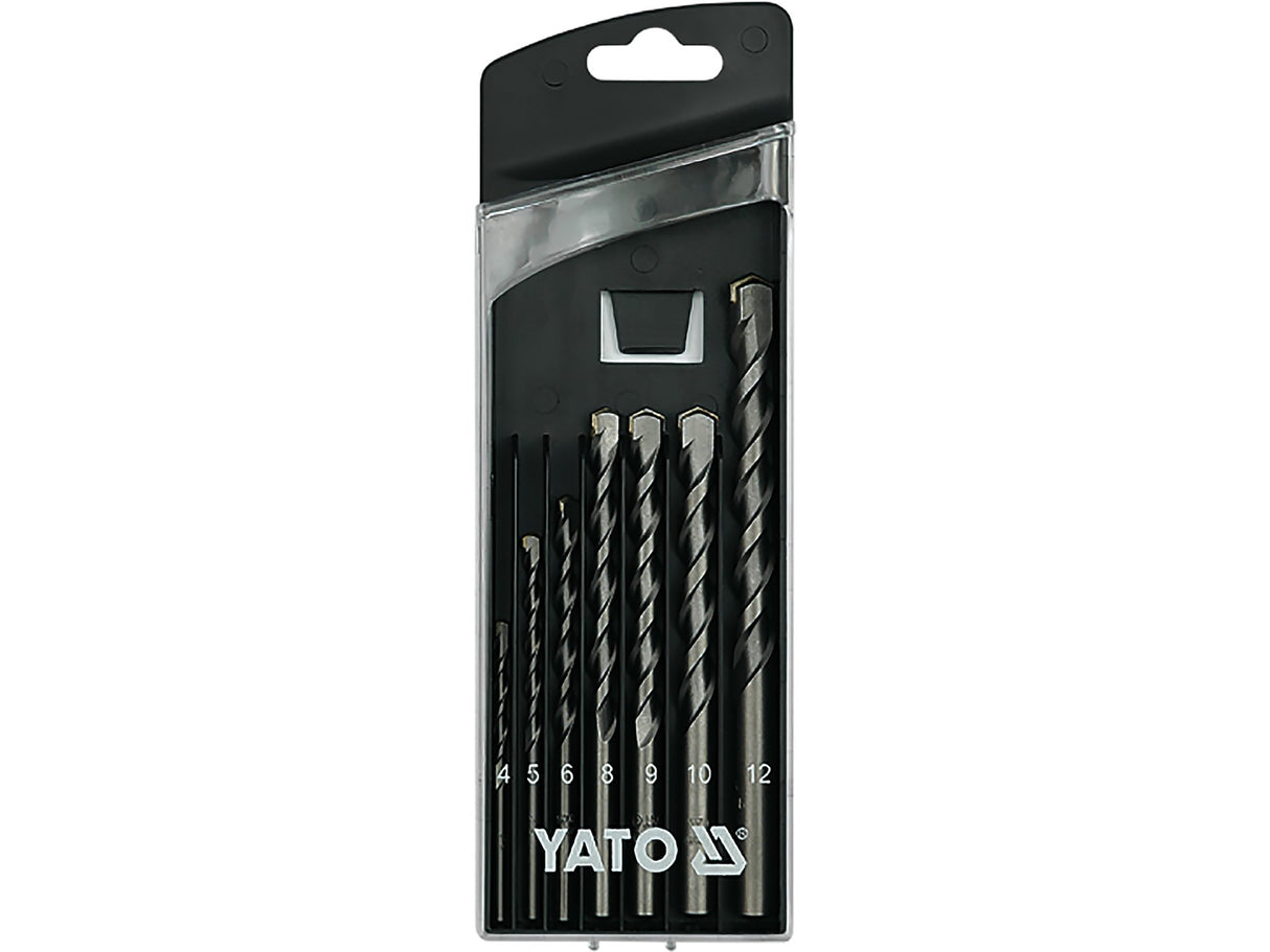SET BURGHIE BETON, YATO YT-4390 7 BUC, 4-12MM