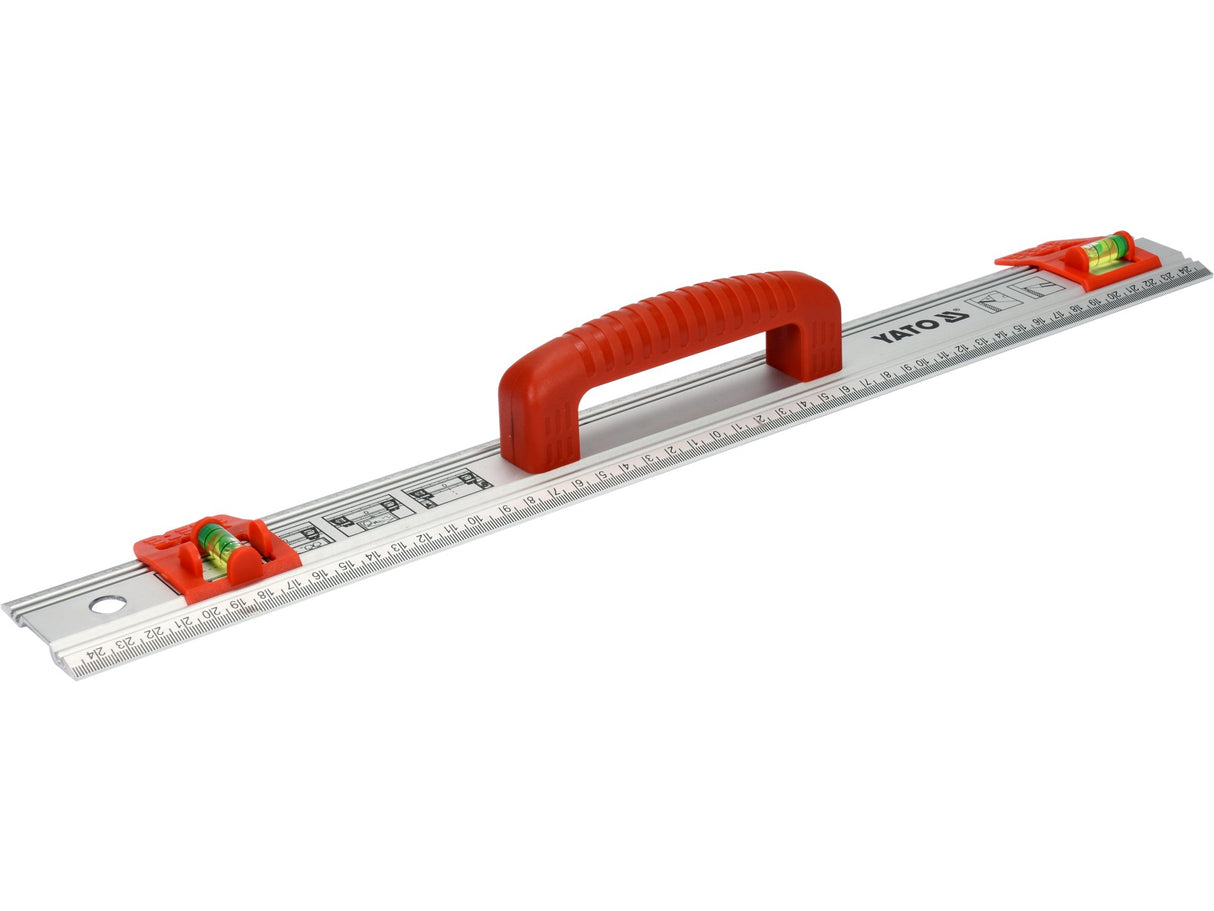 RIGLA CU NIVELA YATO YT-70713 DIN ALUMINIU, 500MM