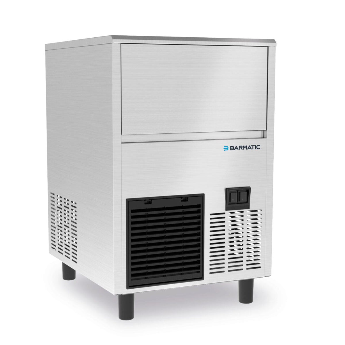Aparat de făcut cuburi de gheață sub blat Coolice 33 kg/24 h, capacitate 16 kg, Barmatic