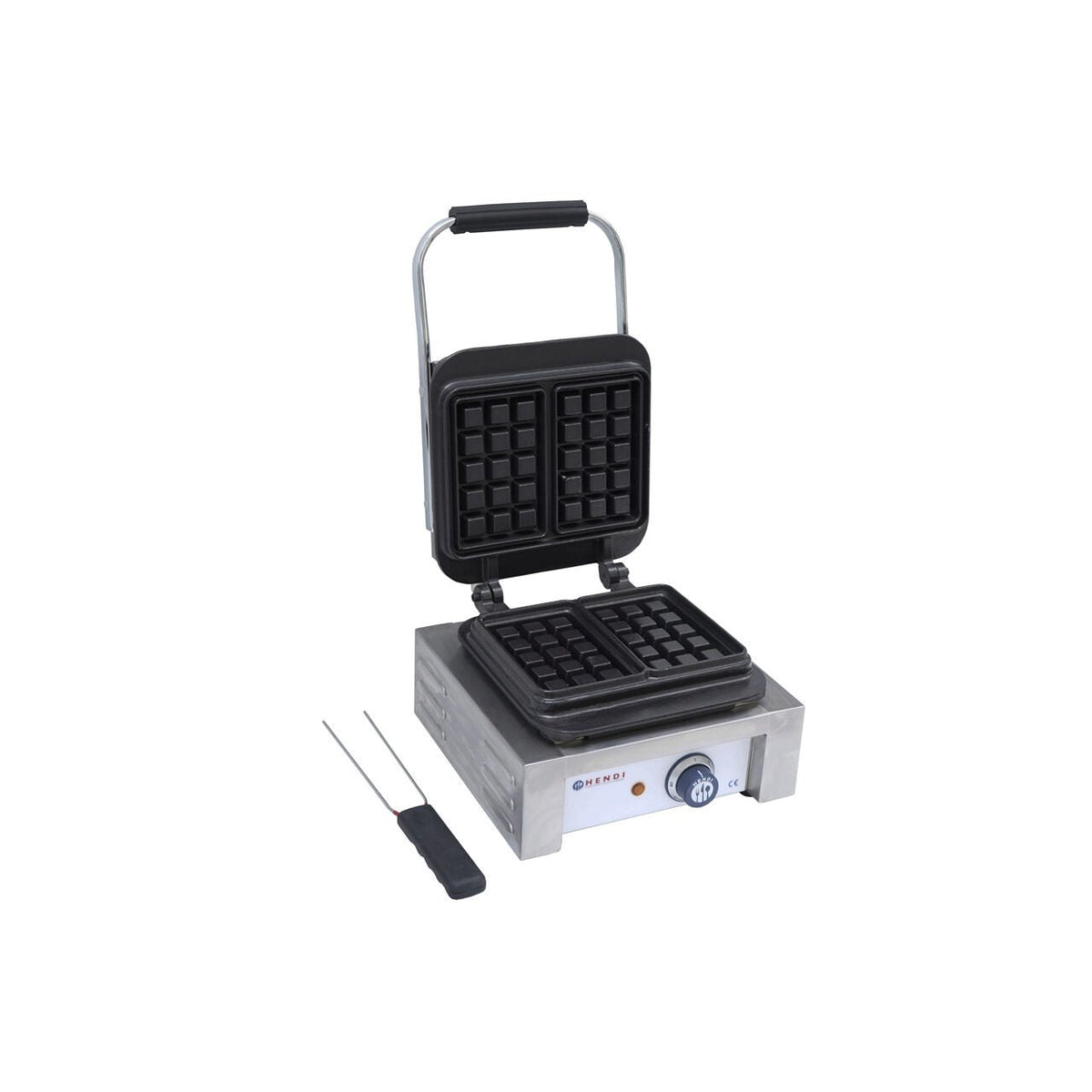 Aparat Hendi Brussels pentru vafe / waffles, 2200W, 2 placi dreptunghiulare 3x5 cm