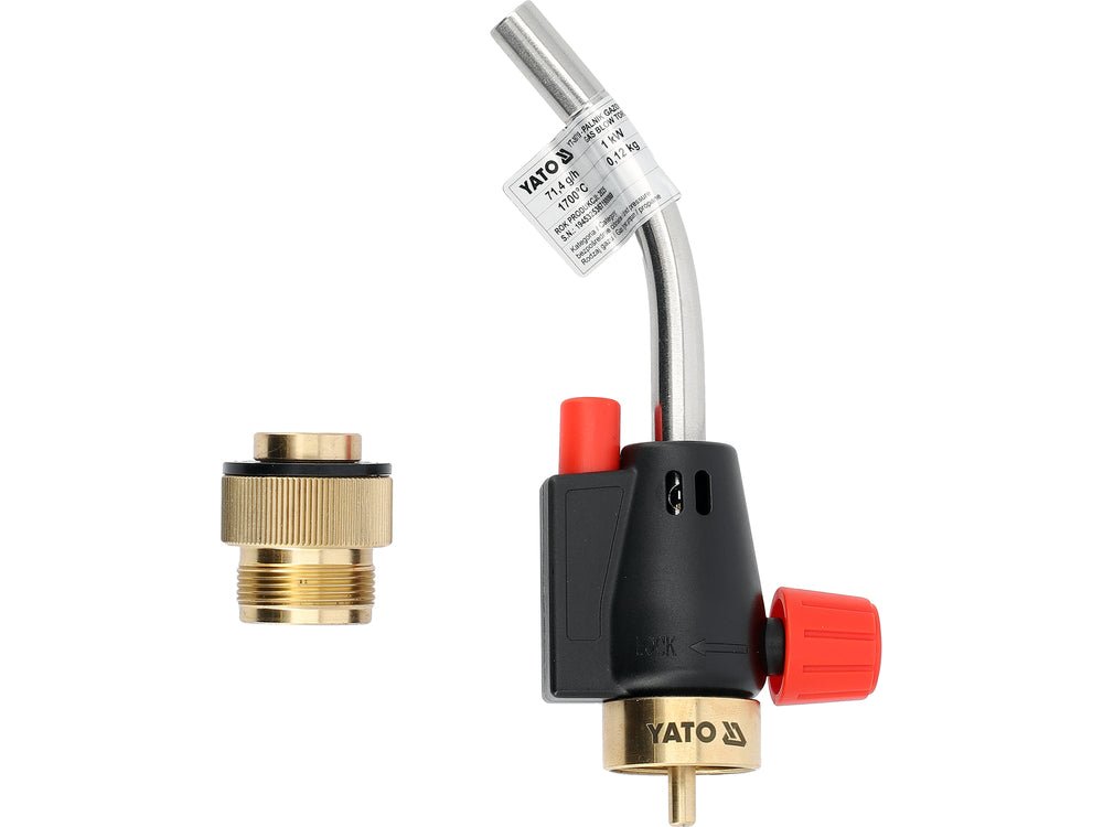 Arzator gaz 360° YATO YT-36719, piezo - imagine 2