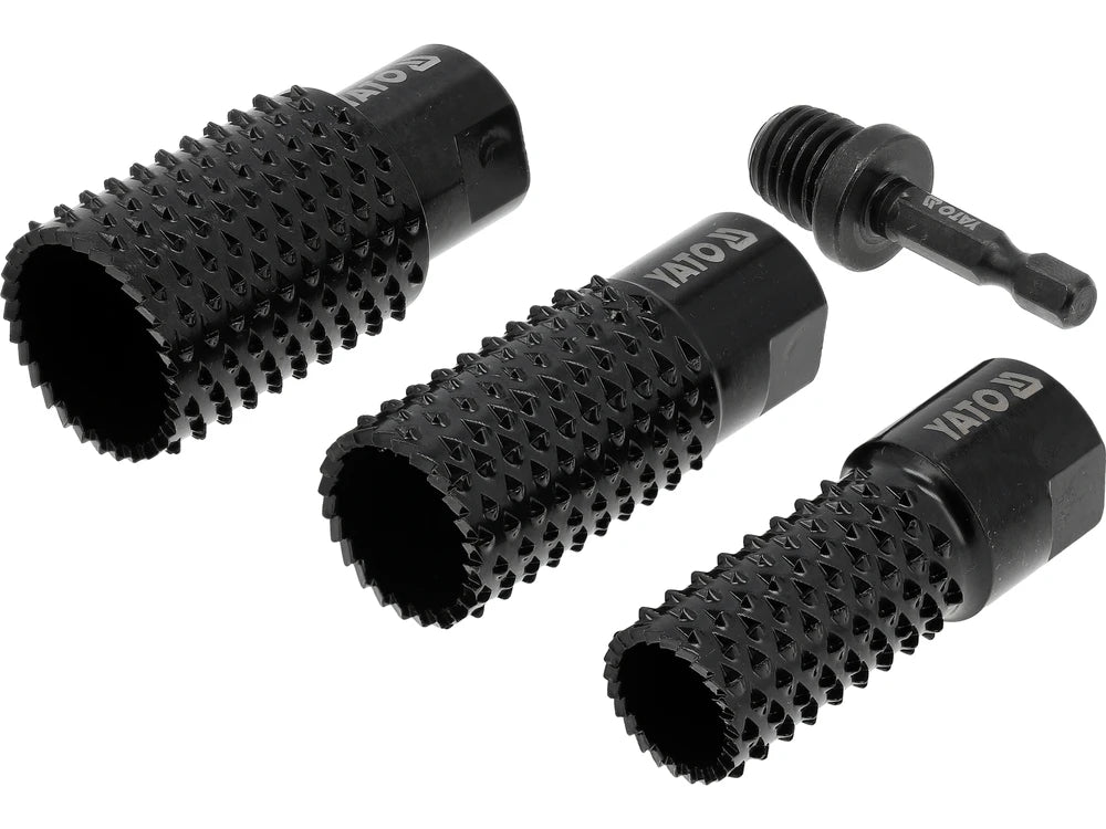 SET 4 FREZE CILINDRICE PENTRU LEMN Yato YT-61775