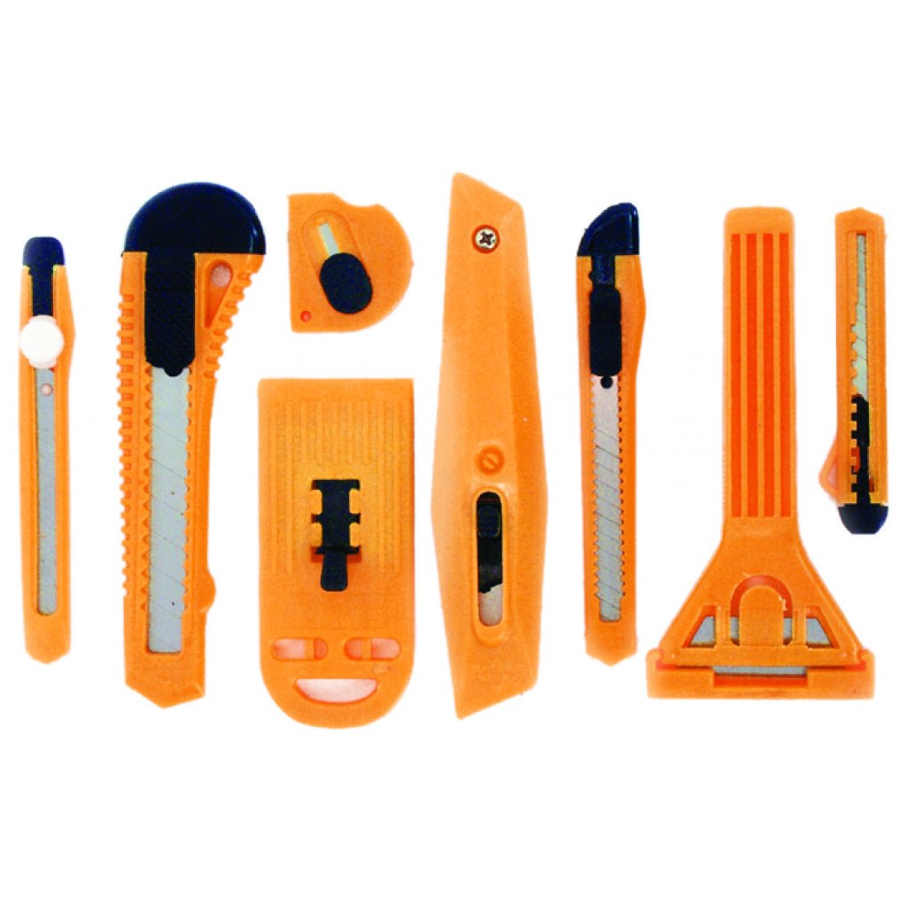 BASIC 8Pcs/Set cuttere diverse BS Fabricata din plastic Basic - scule electrice si unelte profesionale - BricoMart