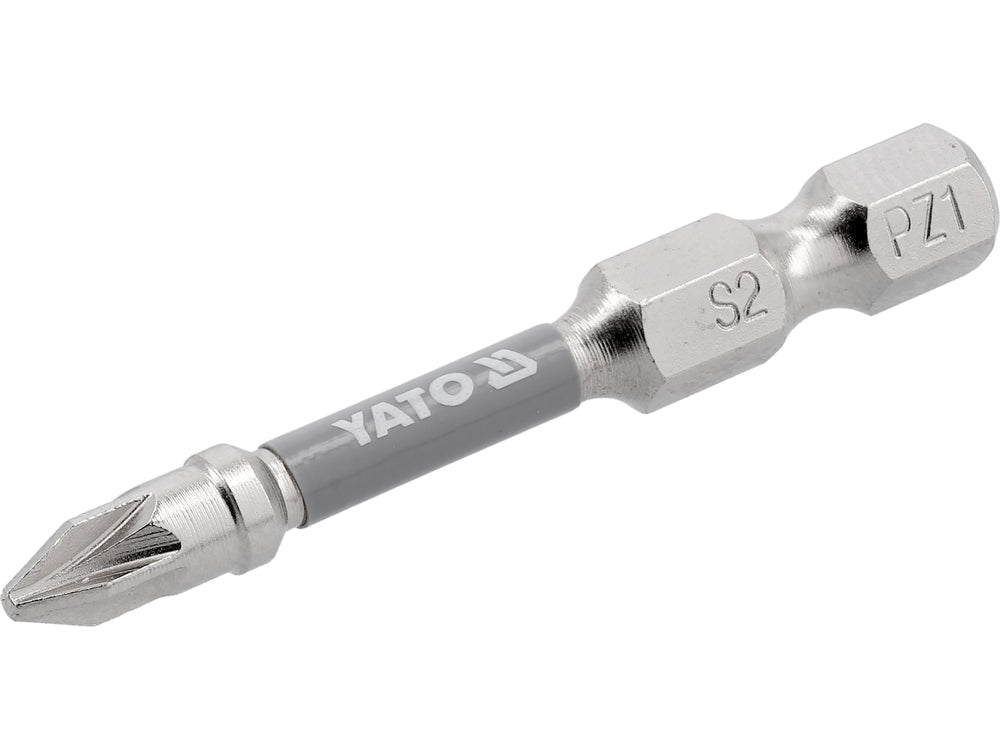 BITI 1/4 50MM PZ1, 2 BUC, NI Yato YT - 78023 - 6.3 mm, 50 mm Yato - scule electrice si unelte profesionale - BricoMart