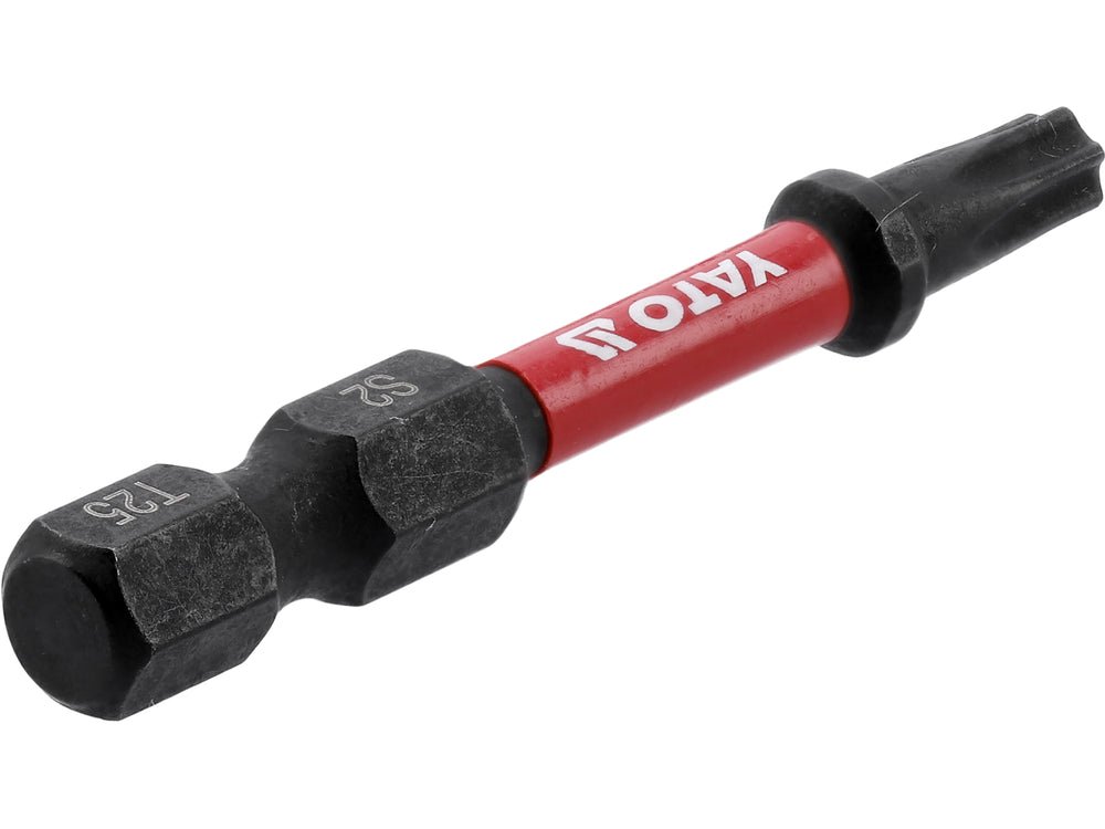 BITI DE IMPACT 1/4 50MM T25 2 BUC Yato YT - 78054 - 6.3 mm, 50 mm Yato - scule electrice si unelte profesionale - BricoMart