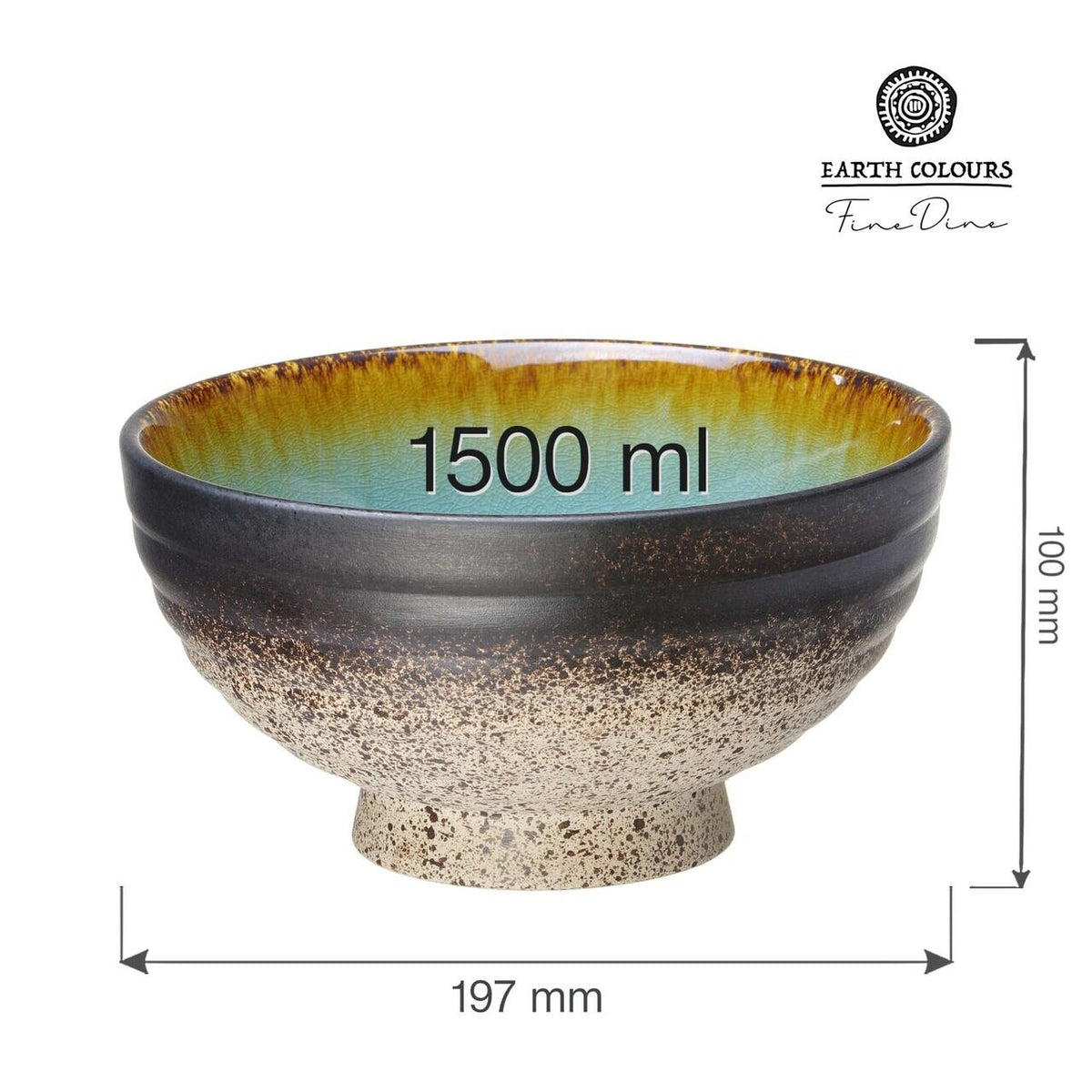 Bol asiatic Lazur, 197 mm Fine DIne