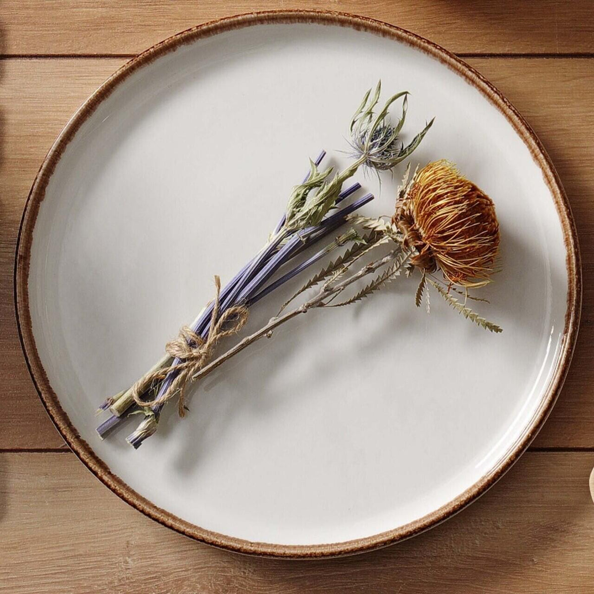 Bol cu margine joasa Vanilla, 200 mm Fine Dine