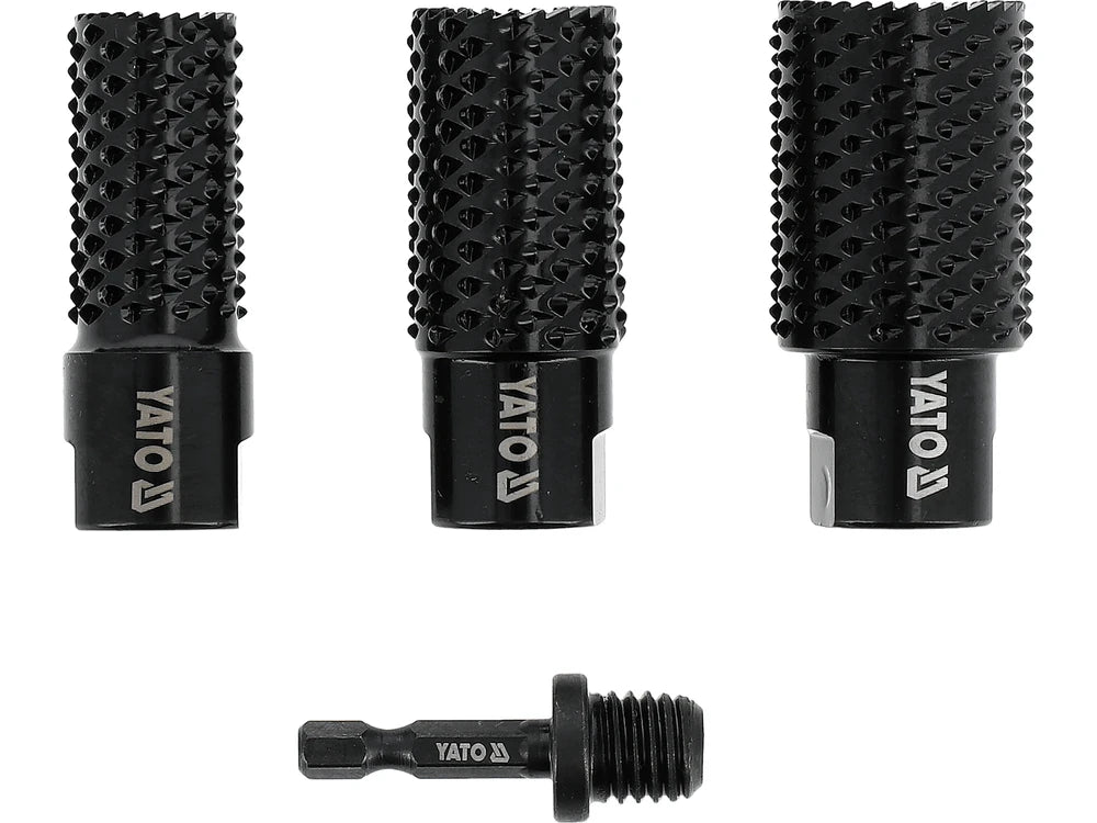 SET 4 FREZE CILINDRICE PENTRU LEMN Yato YT-61775