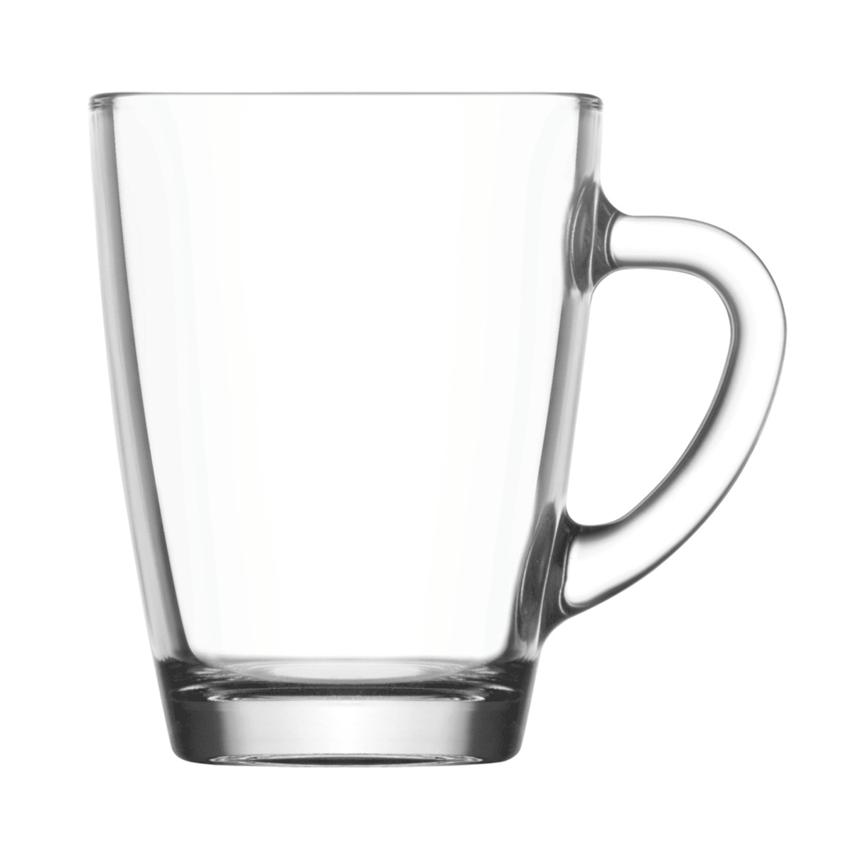 Cana Vega,LAV,transparenta,0.25L,76mm (diam),100mm(H), se vinde multiplu de 6 buc