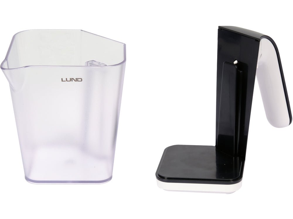CANTAR DE BUCATARIE CU RECIPIENT DE 1200ML Lund 68364 - 1200 ml, 2000 g, 1g, 15 x 13 Lund - scule electrice si unelte profesionale - BricoMart