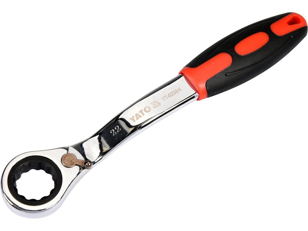 CHEIE CU CLICHET 22MM Yato YT - 02384 - Chei inelare cu clichet, ergonomic, rezistent, CrV Yato - scule electrice si unelte profesionale - BricoMart