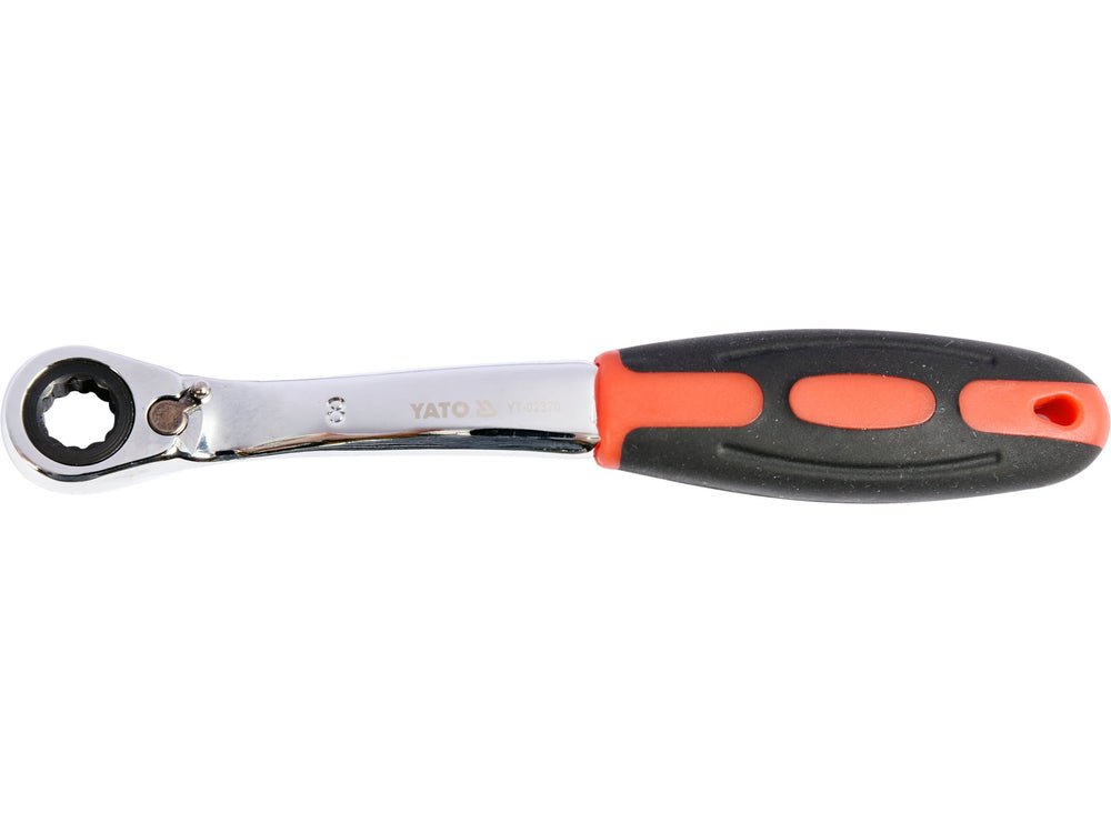 CHEIE CU CLICHET 8MM Yato YT - 02370 - Chei inelare cu clichet, ergonomic, rezistent, CrV Yato - scule electrice si unelte profesionale - BricoMart