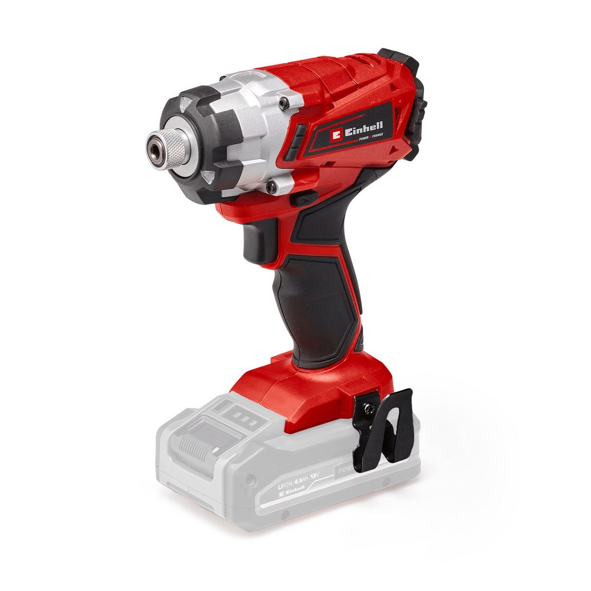 Cheie de impact pe acumulator Einhell TE - CI 18/1 Li - Solo Power X - Change, Li - Ion, 18V, 0 - 2300 rpm, cuplu maxim puternic 140 Nm, control electronic al vitezei, fara baterie si incarcator Einhell - scule electrice si unelte profesionale - BricoMart