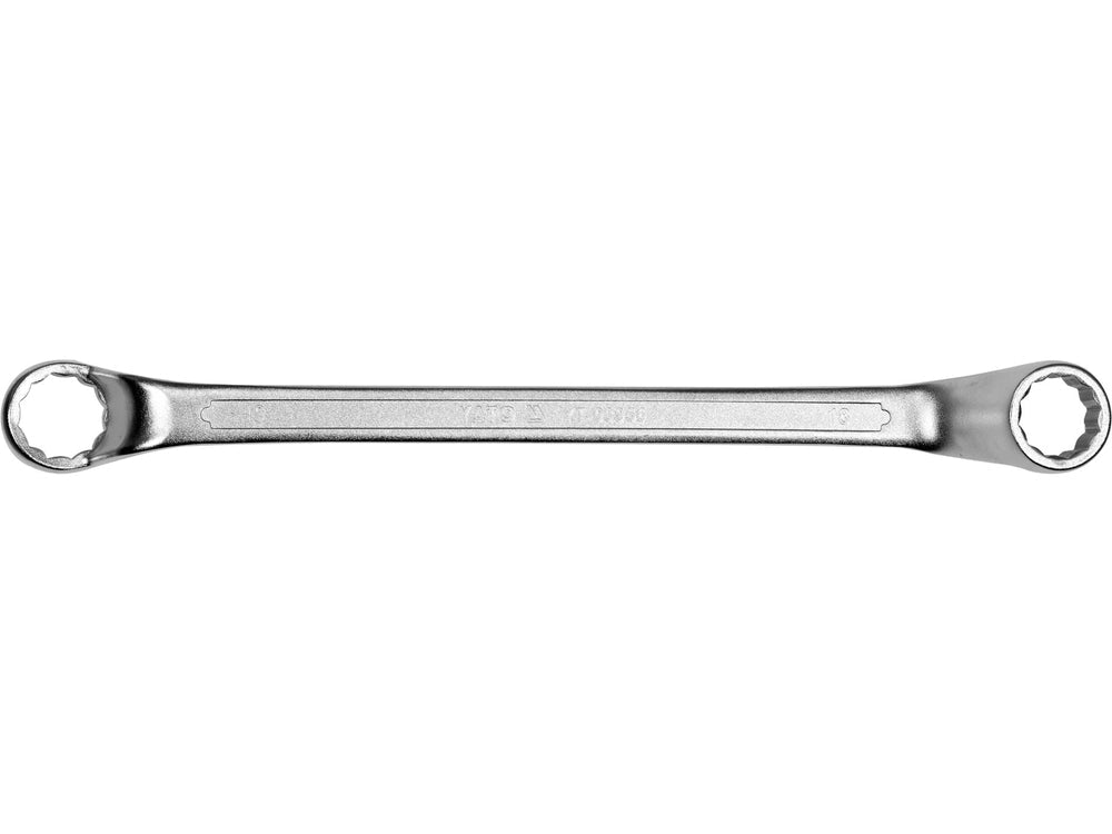 CHEIE INELARA CURBATA 18X19MM Yato YT - 03956 - Chei inelare bihexagonale Yato - scule electrice si unelte profesionale - BricoMart