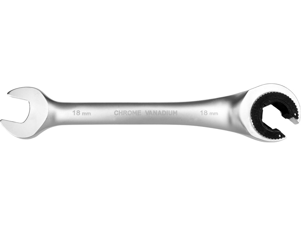 Cheie semideschisa cu clichet YATO YT-01340, 18 mm - imagine 3