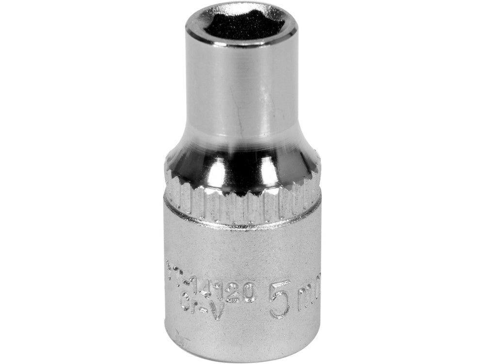 CHEIE TUBULARA HEXAGONALA 5MM 1/4'' Yato YT - 14120 - Tubulare scurte 1/4" Yato - scule electrice si unelte profesionale - BricoMart