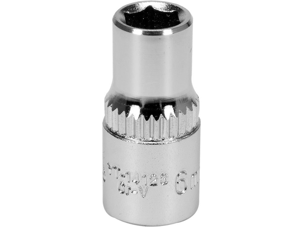 CHEIE TUBULARA HEXAGONALA 6MM 1/4'' Yato YT - 14123 - Tubulare scurte 1/4" Yato - scule electrice si unelte profesionale - BricoMart