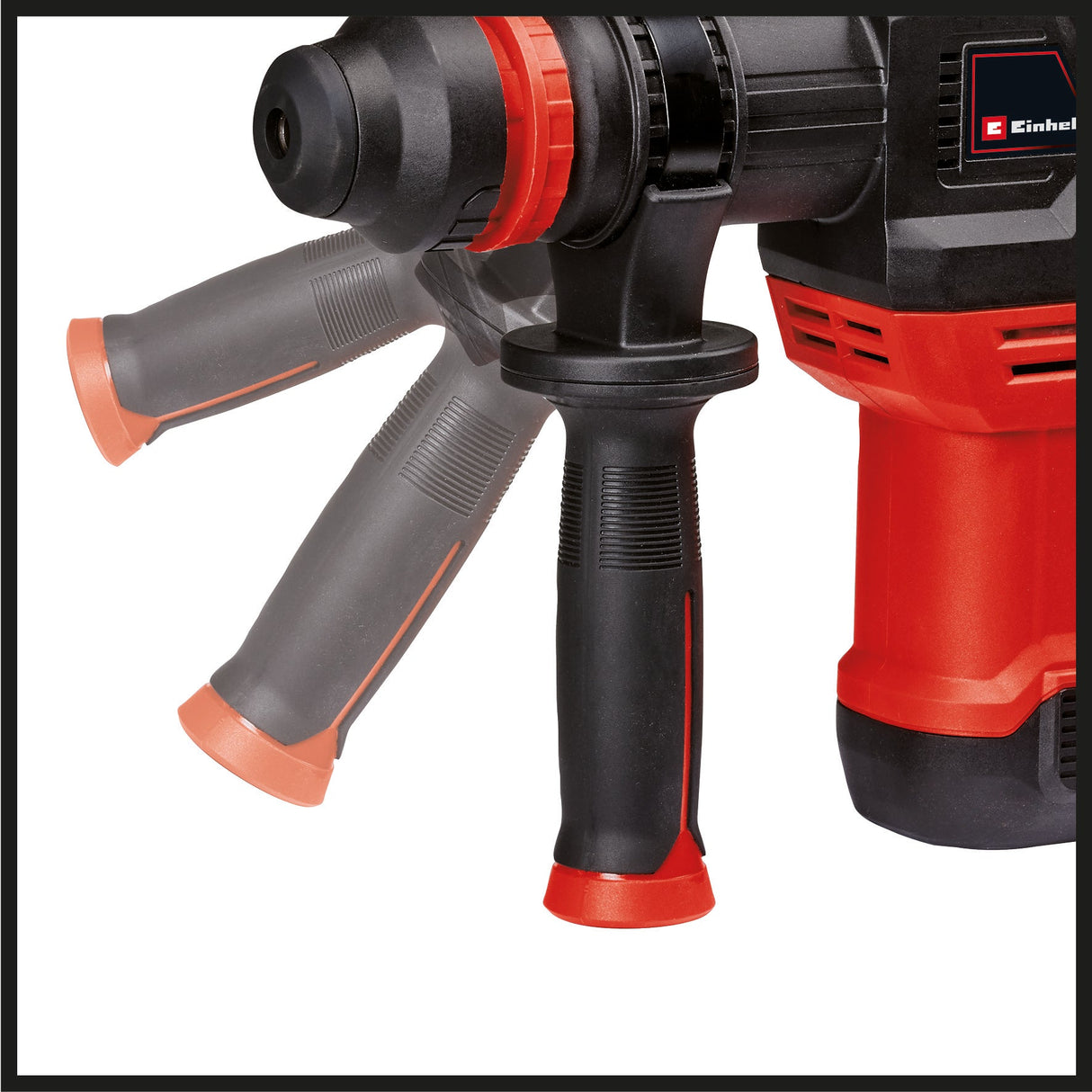 Ciocan demolator Einhell TE - DH 5 (750 W, 5 J, adaptor scule SDS - plus, maner cu amortizare a vibratiilor, maner suplimentar reglabil flexibil, incl. E - Box Einhell - scule electrice si unelte profesionale - BricoMart