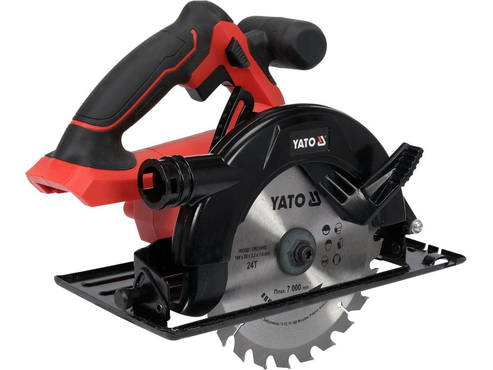 CIRCULAR DE MANA 185MM, 18V, FARA ACUMULATOR Yato YT - 82809 - 18 V, 184 mm, 20 mm, 40 x 60 mm Yato - scule electrice si unelte profesionale - BricoMart