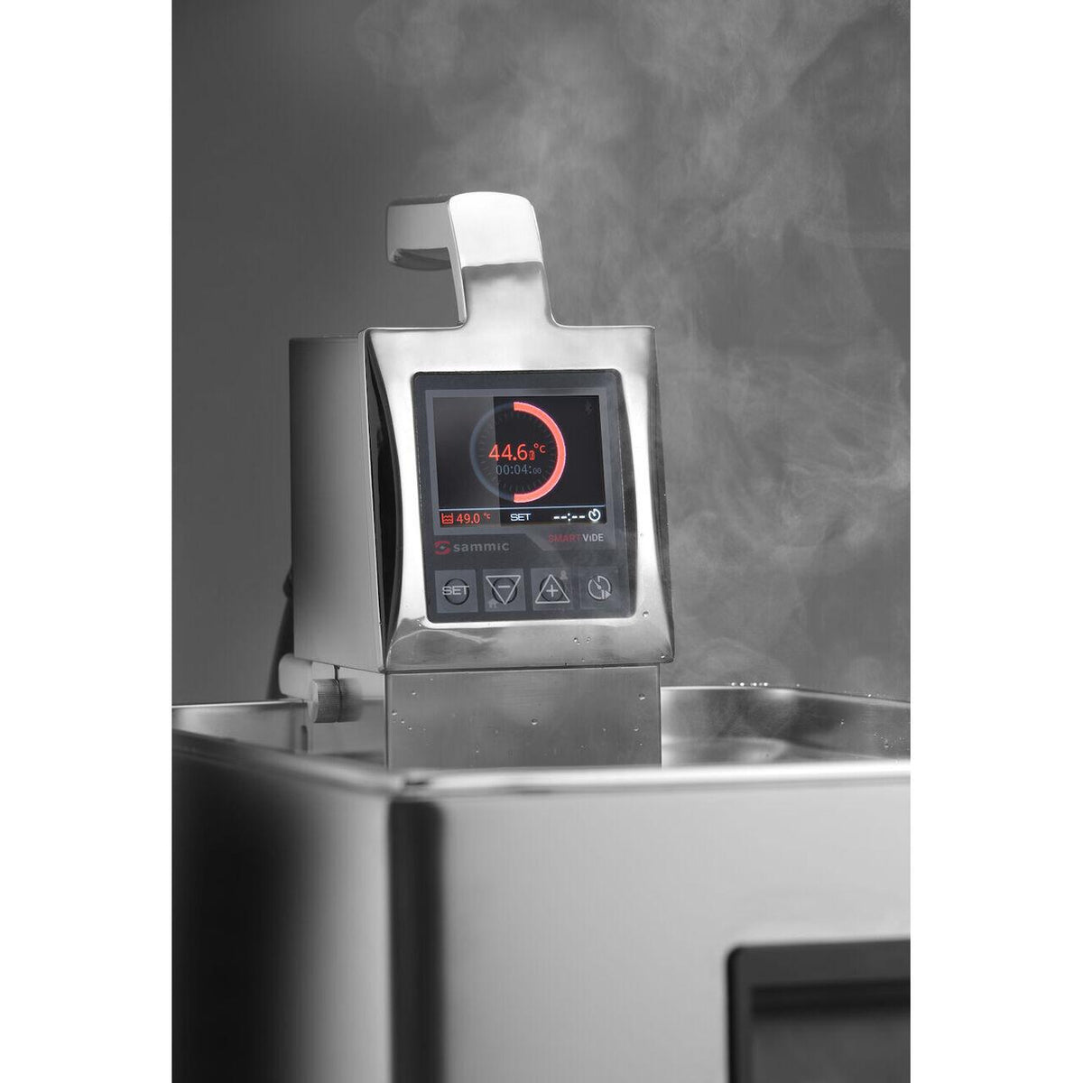 Circulator de imersie pentru gatit Sous Vide 5, 7, 9, Sammic, Argintiu, 230V/2000W, 124x140x(H)360mm