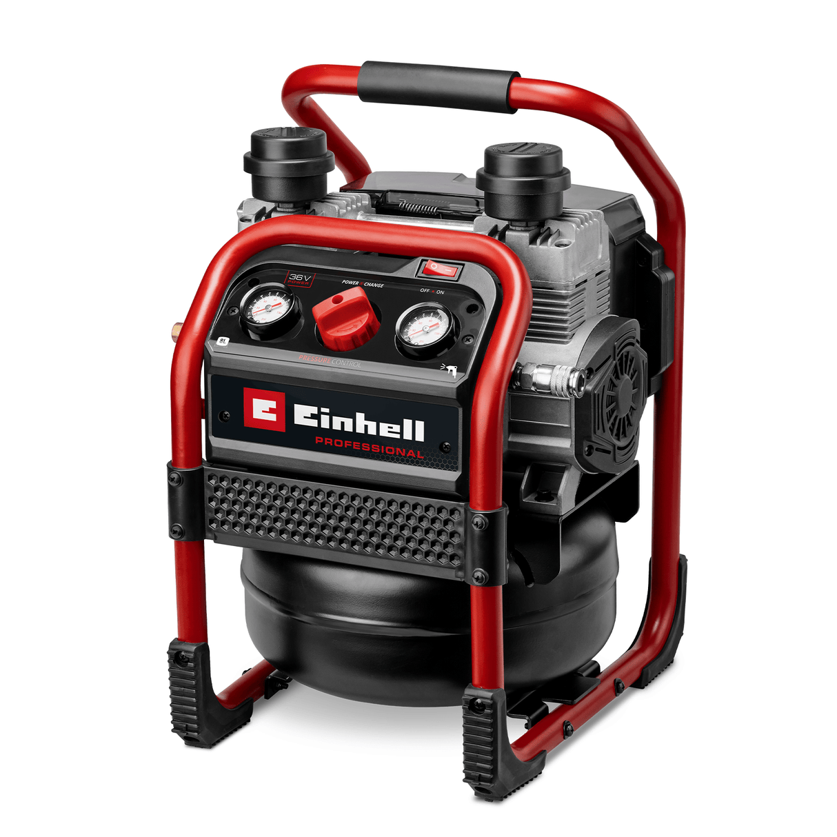 Compresor aer fara fir Einhell SILENZZO 36/210 - 8 l, 60 dB (A) BricoMart - scule electrice si unelte profesionale - BricoMart