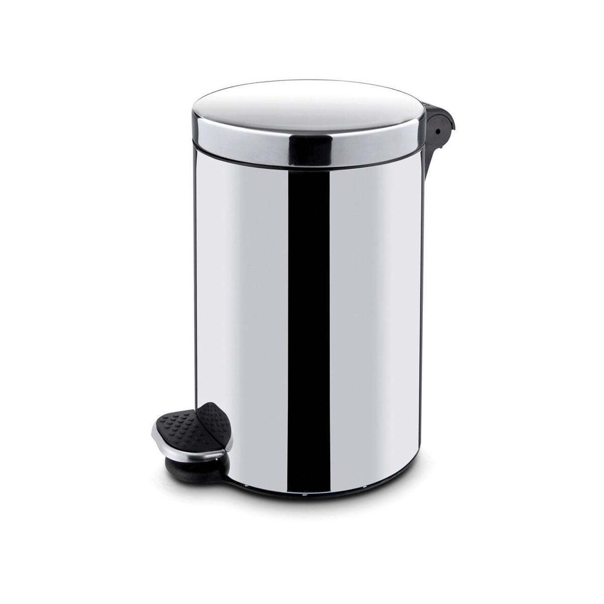 Cos de gunoi rotund cu pedala, inox, 20L, ø300x(H)440mm