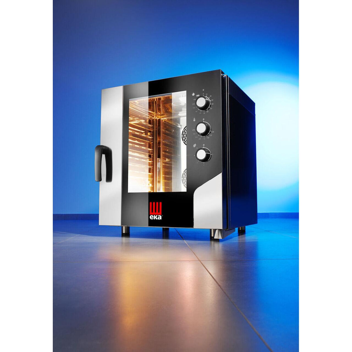 Cuptor cu abur cu convectie Millennial Smart Gastro, 7 × GN 1/1, Tecnoeka, 400V/15400W, 730x855x(H)850mm