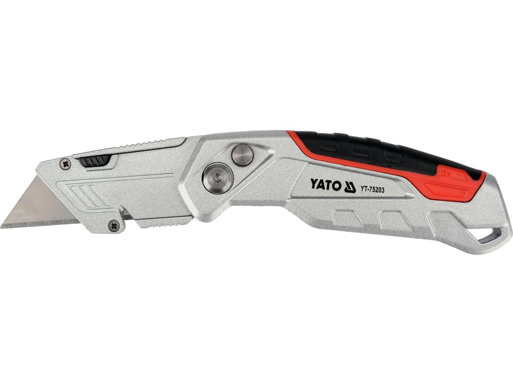 Cutit cu lama trapezoidala retractabila YATO YT-75203