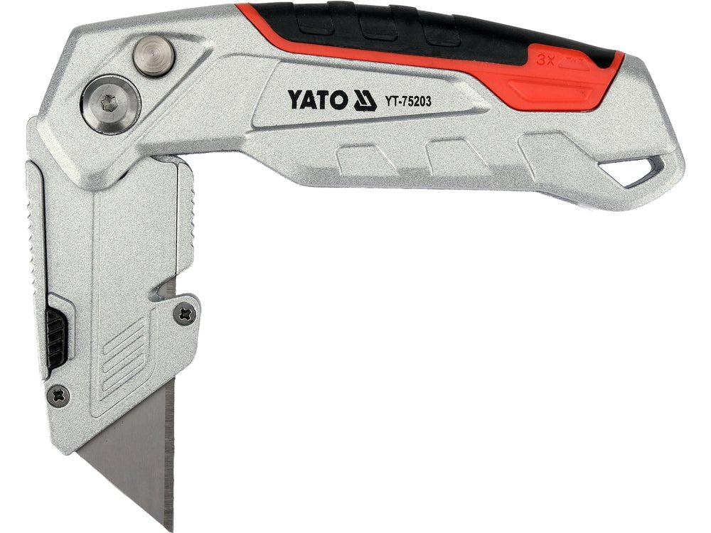 Cutit cu lama trapezoidala retractabila YATO YT-75203 - imagine 6