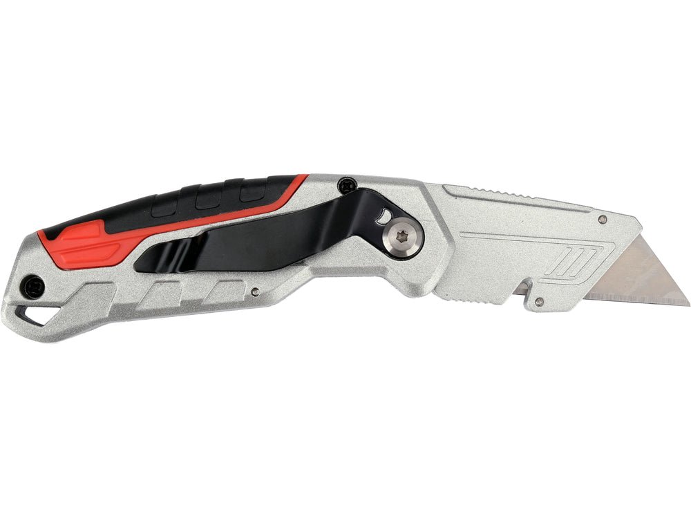 Cutit cu lama trapezoidala retractabila YATO YT-75203 - imagine 2