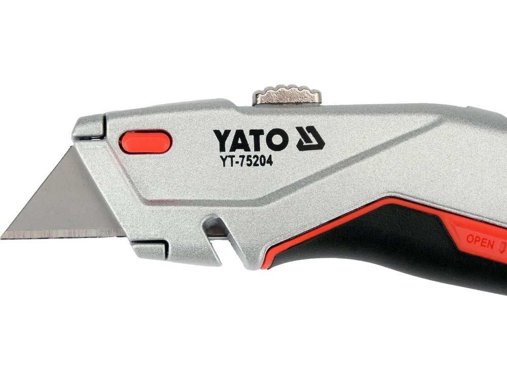 Cutit cu lama trapezoidala retractabila YATO YT-75204 - imagine 4